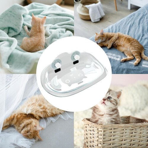 Cat Window Perch Suction Cup Window Hammock For Window Seat Indoor Cat Bed ShockProof Window Sill Perch 2