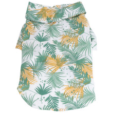 Pet Summer T-Shirts, Hawaii Dog Shirt With Stylish Printed Coconut Trees, Cars For Small Dogs And Cats, Breathable Cool Clothes, Ideal For Outdoor
