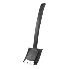 BBQ Grill Cleaning Brush with Long Handle and Grill Scraper Stainless Steel Outdoor Cleaner