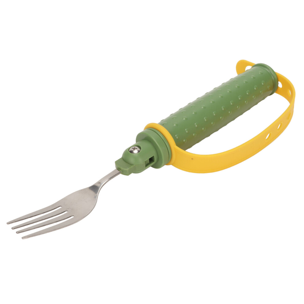 Stainless Steel Adaptive Fork for Hand Tremors Adjustable 8-Inch Utensil