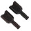 2 pezzi di coppa ingranaggio differenziale in acciaio RC per auto RC MX 07 1/7, nero 4