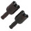 2 pezzi di coppa ingranaggio differenziale in acciaio RC per auto RC MX 07 1/7, nero 9