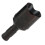 2 pezzi di coppa ingranaggio differenziale in acciaio RC per auto RC MX 07 1/7, nero 12