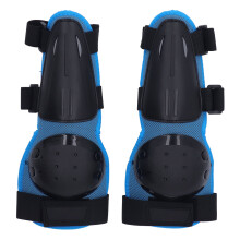 Kinder-Fahrradknieschützer, Blau/Schwarz, 27,5 cm, Schutz gegen Sturz