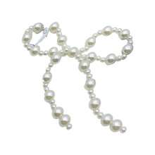 Chic Bag Pendant Simpe Phone Pendant Fashionable Keychain-pearl