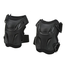 Light Black Cycling & Skate Knee Pads, One Size, 235g