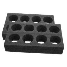 2pcs Reusable Drink Carrier Tray with Stable Cup Holding and SpillResistant Design for Takeout