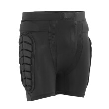 Adjustable Cotton Polyester EVA Padded Shorts for Skiing & Skating Black