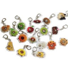 Adorable Food Keyring Alloy Mobile Phone Accessories Pendant