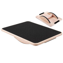 Rocking Balance Board Wooden Wobble Balance Board AntiSlip Stability Trainer Yoga And Pilates Office And Home Use