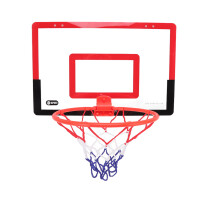 Mini-Basketballkorb-Set Rot Schwarz Indoor Bounce-Spiel, 40x26cm