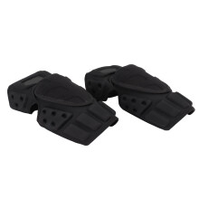 2Pcs Motorcycle Elbow Protectors, Impact-Resistant, Velvet Lining, Black