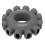Silicone Grip Circle Trainer 60-70lb Decompression Ring Grey 8cm 10
