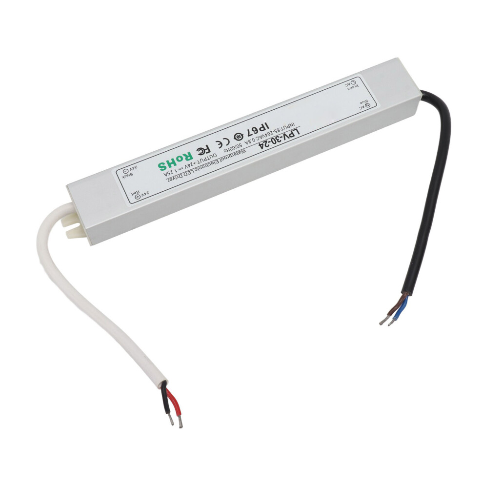 Ip67 Waterproof Led Driver 24V 30W 1.25A Aluminum Alloy 4621371508580