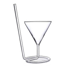 Rotating Martini Glass, Unbreakable Cocktail Cups For Home Bar And Outdoor Use, Enjoy Cocktails In Style Anywhere You Go (1 Pc)