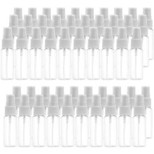 Clear Plastic Spray Bottles BPA-Free, Ergonomic Design, Travel Size 30ml (50 PCS)