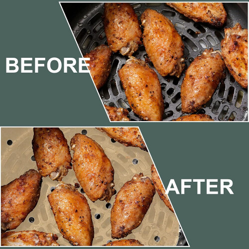Φύλλα χαρτιού περγαμηνής για Airfryer, Χάρτινη επένδυση μιας χρήσης - Επενδύσεις 2