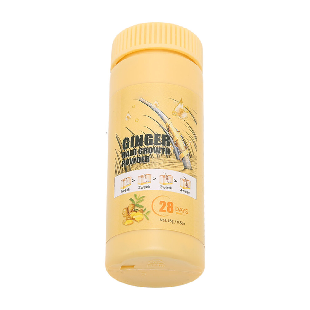 Thickening Hair Fiber For Men Women, Natural Ingredients Ginger Hair Building Fiber With Strong Hold And All Day Control, Thick And Fluffy Hair