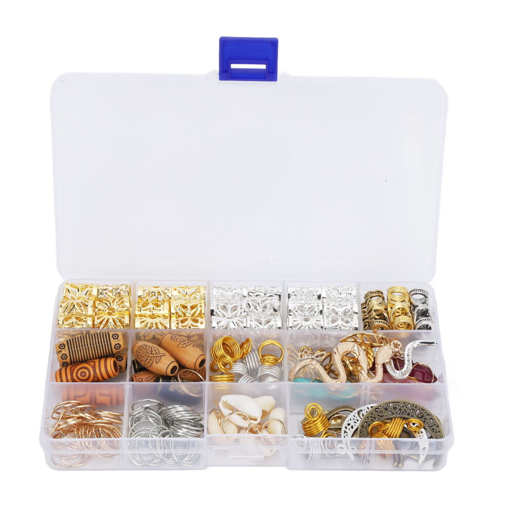 Elegant Design For Hair Jewelry, Exquisite And Stylish Adjustable Cuffs Braid Accessories Fashion Colors Perfect Gift Easy To Use (160pcs)