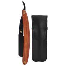 Rasiermesser mit rutschfestem Griff und Klappmechanismus, Klinge aus Edelstahl, professionelles Rasiermesser im Vintage-Stil, ideales Geschenk für