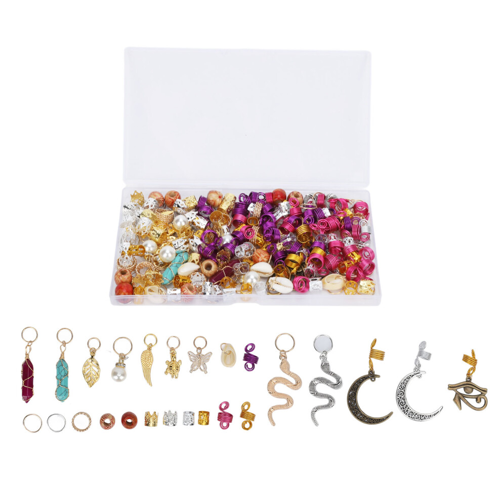 Unisex Exquisite Loc Jewelry, Stylish Hair Braids For Diy Hairstyles, Convenient Adjustment & Type Change, Multi-Scene Application Including Parties And
