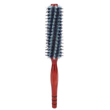 Cepillo de pelo de cerdas de jabalí para mujeres y hombres, duradero y cómodo con mango antideslizante, perfecto para uso en salones de belleza o
