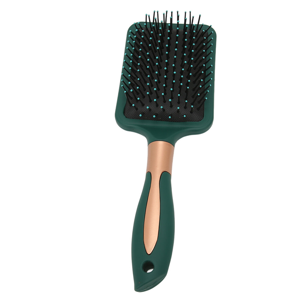 Shiny Hair Enhancing Brush With Anti Static Bristles Scalp Massage Capabilities Detangling Performance Promote Circulation Features Ergonomic Design