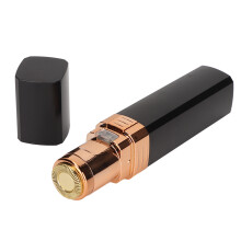 Vibratore portatile elettrico per il viso femminile, lama in acciaio inossidabile, batteria da 400mAh