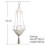 Κρεβάτι κούνιας για γάτες Boho Macrame, χειροποίητο κρεμαστό κρεβάτι γάτας από βαρέως 6