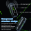Versatile Pickup Modes Microphone, Automatic Pairing Omnirectional High-Definition Microphone for Seamless Recording, Stable Transmission Portable 3