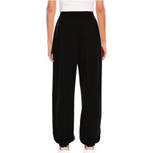 Dames joggingbroek met hoge taille, elastische tailleband, geschikt voor workouts en actieve bezigheden, met zakken, losse pasvorm en rechte pijpen,