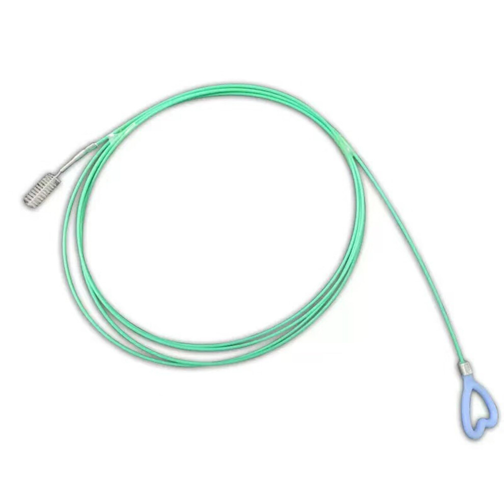 Car Drain Cleaning Brush With Secure Grip Pull Rings, 2M Flexible Automotive Drain Hole Cleaner 9426802513707