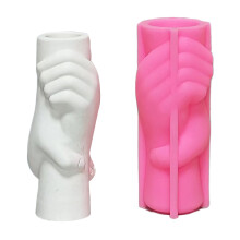 Unique Vase Silicone Mold Flowerpot Concrete Gypsum Planter Mold