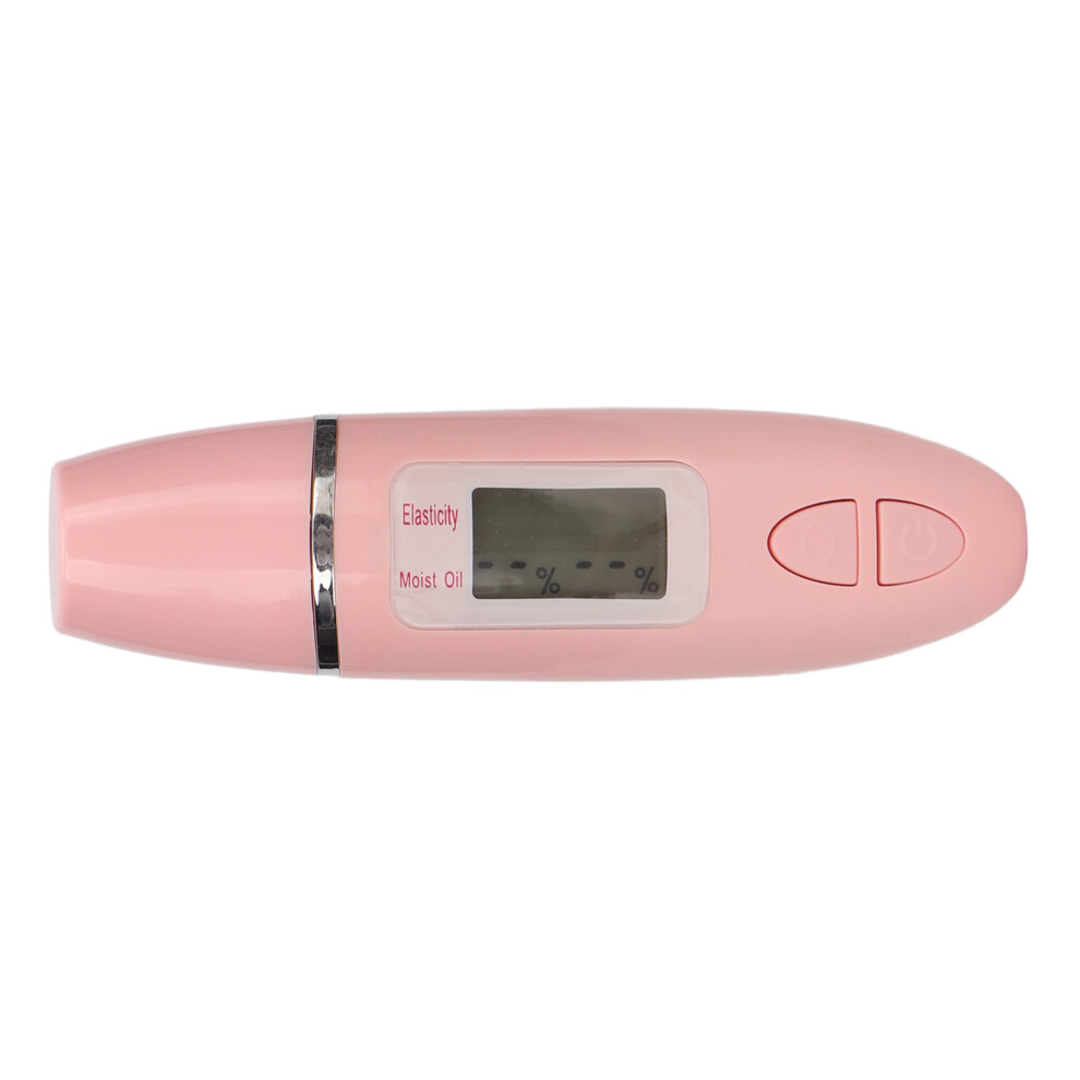Facial Skin Oil Test Tool With LCD Display, Digital Skin Analyzer For Home Use, Portable Skin Hydration Tester With High Sensitivity Probe, Includes