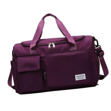 Versatile Sports Bag With Separate Wet Compartment For Gym And Travel, Red