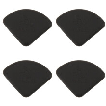 Infant-Safe Black Silicone Furniture Edge Bumpers Set of 30