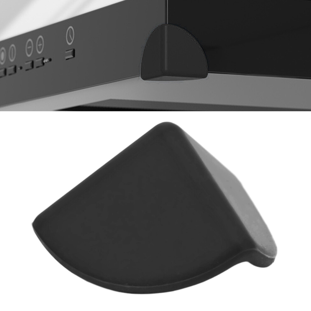 Black Silicone Furniture Edge Cover - 20 Pack Baby Safety Corner Protectors
