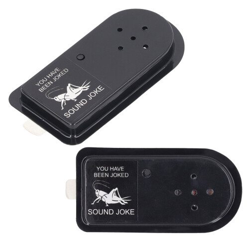 Stealthy Crickets Noise Maker with Adhesive Backing - Black 2