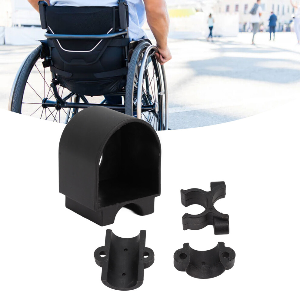Versatile Crutch Holder for Wheelchairs and Walkers - Easy Assembly
