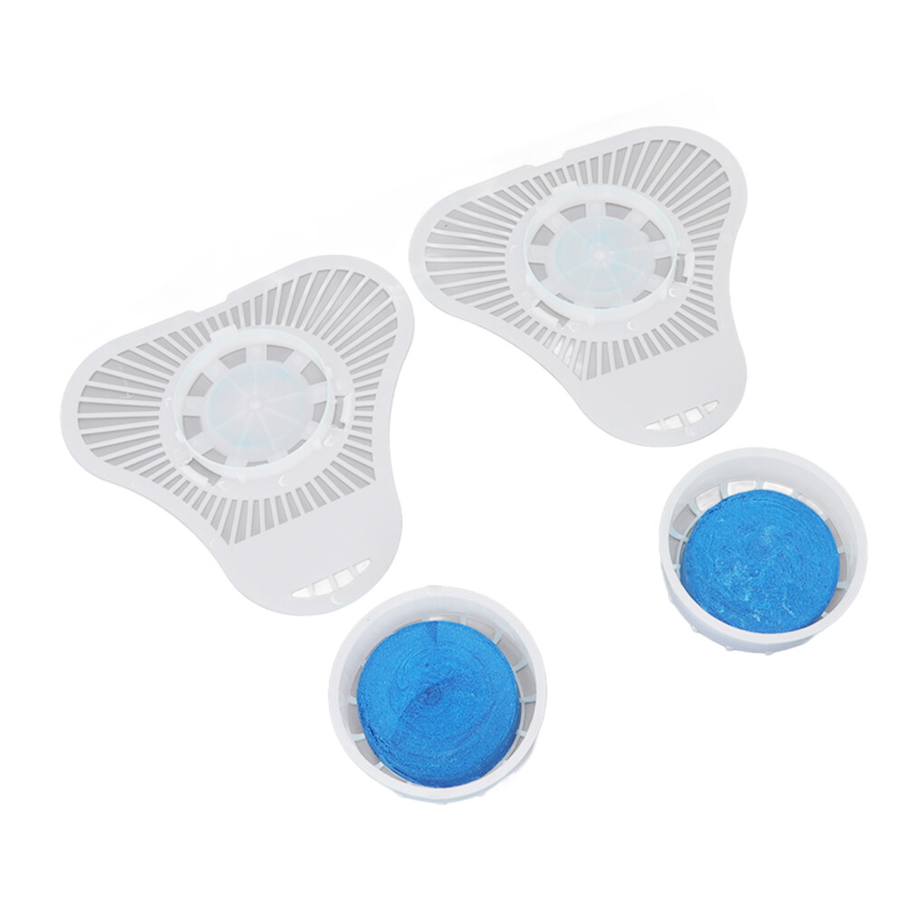 2pcs Deodorant Triangular Block 253g Spray-Proof Urinal Freshener for Home Office-image-OPC-PPGFNXS-NEW