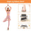 Balance Board One Leg Balance Board For Ankle Stretching Posture Correction Stability Training 4