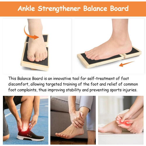 Balance Board One Leg Balance Board For Ankle Stretching Posture Correction Stability Training 2