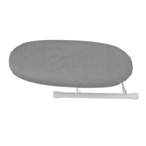 Compact Grey Ironing Board with Stable Support Perfect for Travel 1