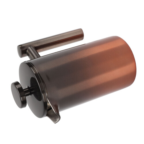 French Press Coffee Tea Maker 350ml 304 Stainless Steel Double Layer Gradient 2