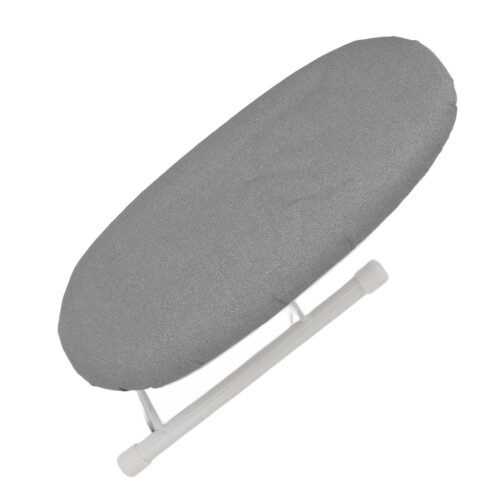 Tabletop Heat-Resistant Foldable Mini Ironing Board Grey - Portable Clothes Ironing Accessory 2