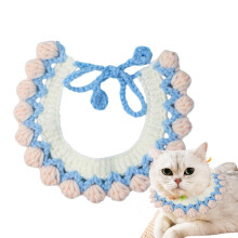 Knitted Pet Collars and Clothes for Dogs and Cats, Soft Knit Textiles in Various Sizes and Colors, Stylish Pet Dresses