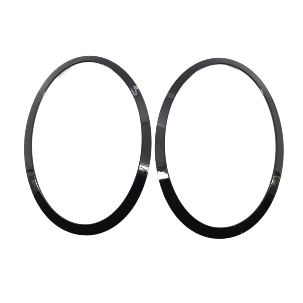 Headlight Trim For Mini Cooper F55 F56 F57 Gloss Ring Surround Scratchresistant Styling 2Pcs Black 9382693759726