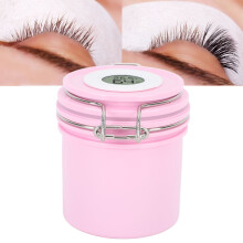 Pink 200ml Wimpernkleber Lagerbehälter mit Displayversiegelter Dose & Kohlefilter