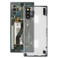Átlátszó akkumulátor hátlap Samsung Galaxy Note 10+ készülékhez