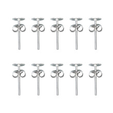 Fashionable Earring Molds Jewelry Crafting-white k earrings